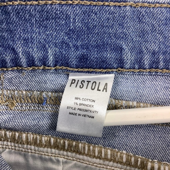 Pistola Felix High Rise Double Yoke Mom jeans size 27 EUC - Picture 6 of 12